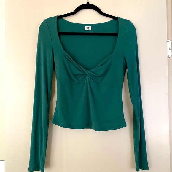 Sunday Best Lula Longsleeve GREEN - Picture 1 of 4